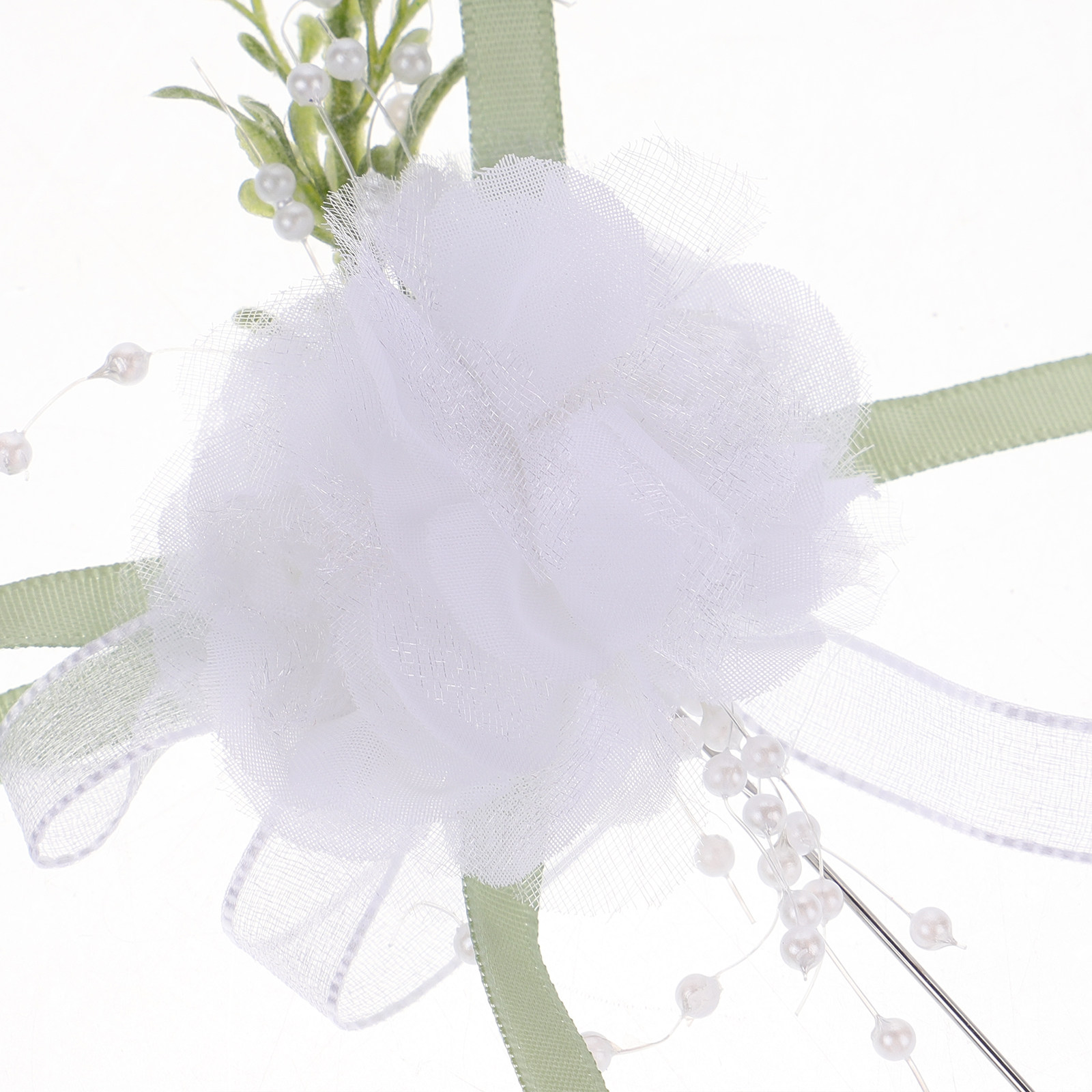 Men'S Grooming Set - Exquisite Artificial Groom and Bride Boutonniere