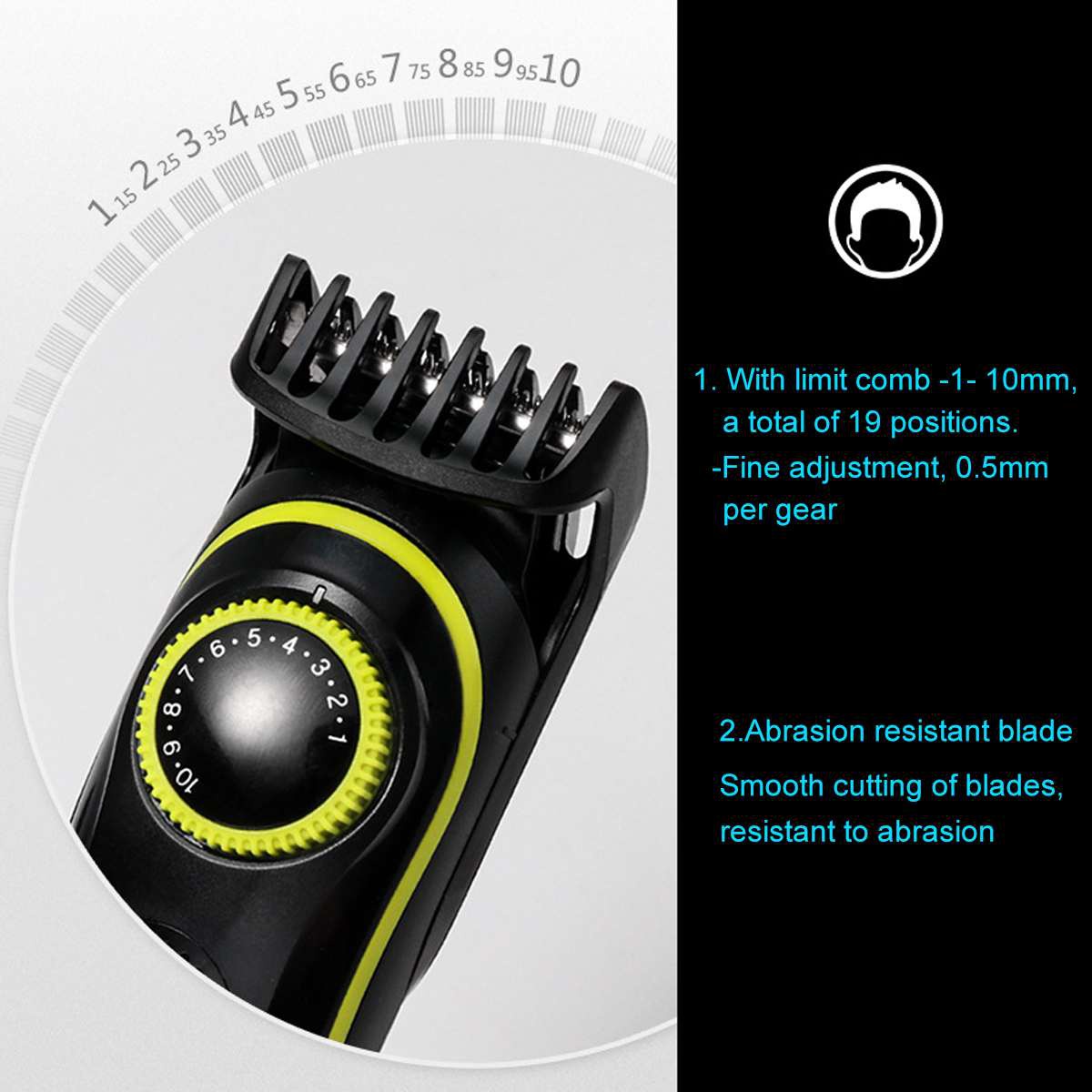 Kemei 696 Multifunctional Trim - Men'S Grooming Razor Kit avis et prix