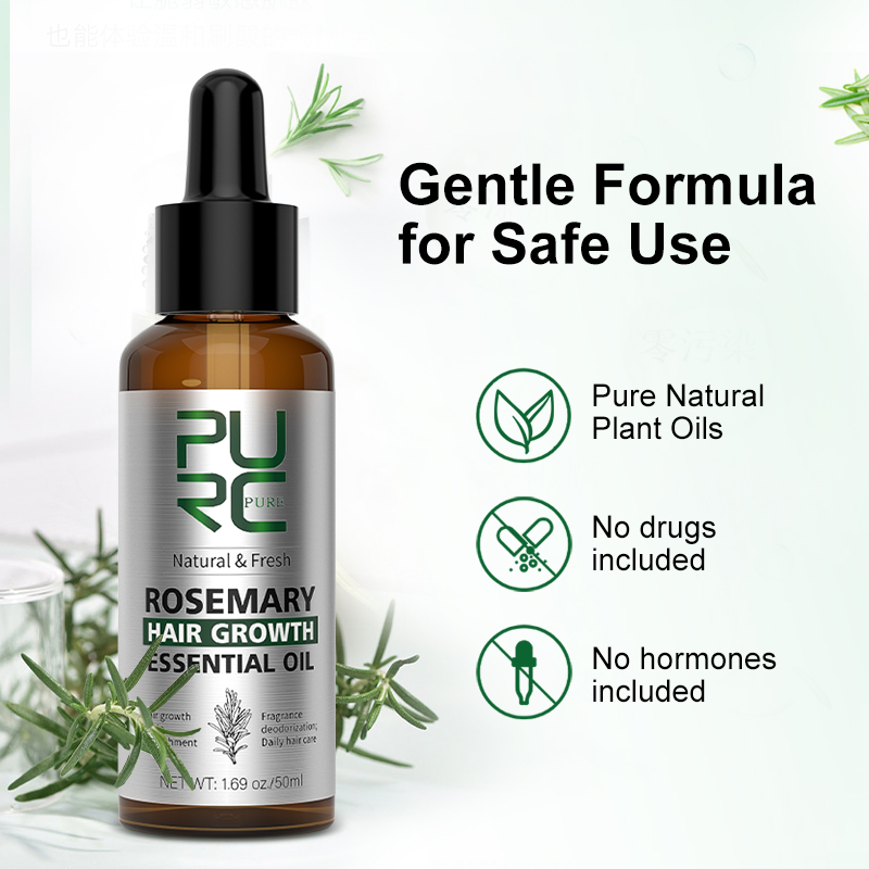 PURC Rosemary Oil for Hair Gro - Ingrown Hair Serum avis et prix