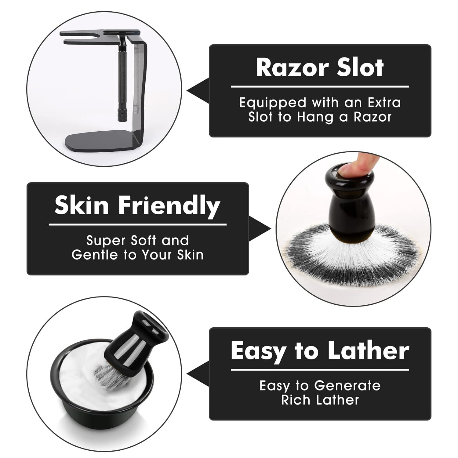 Professional Shaving Kit for M - Men'S Grooming Razor Kit avis et prix
