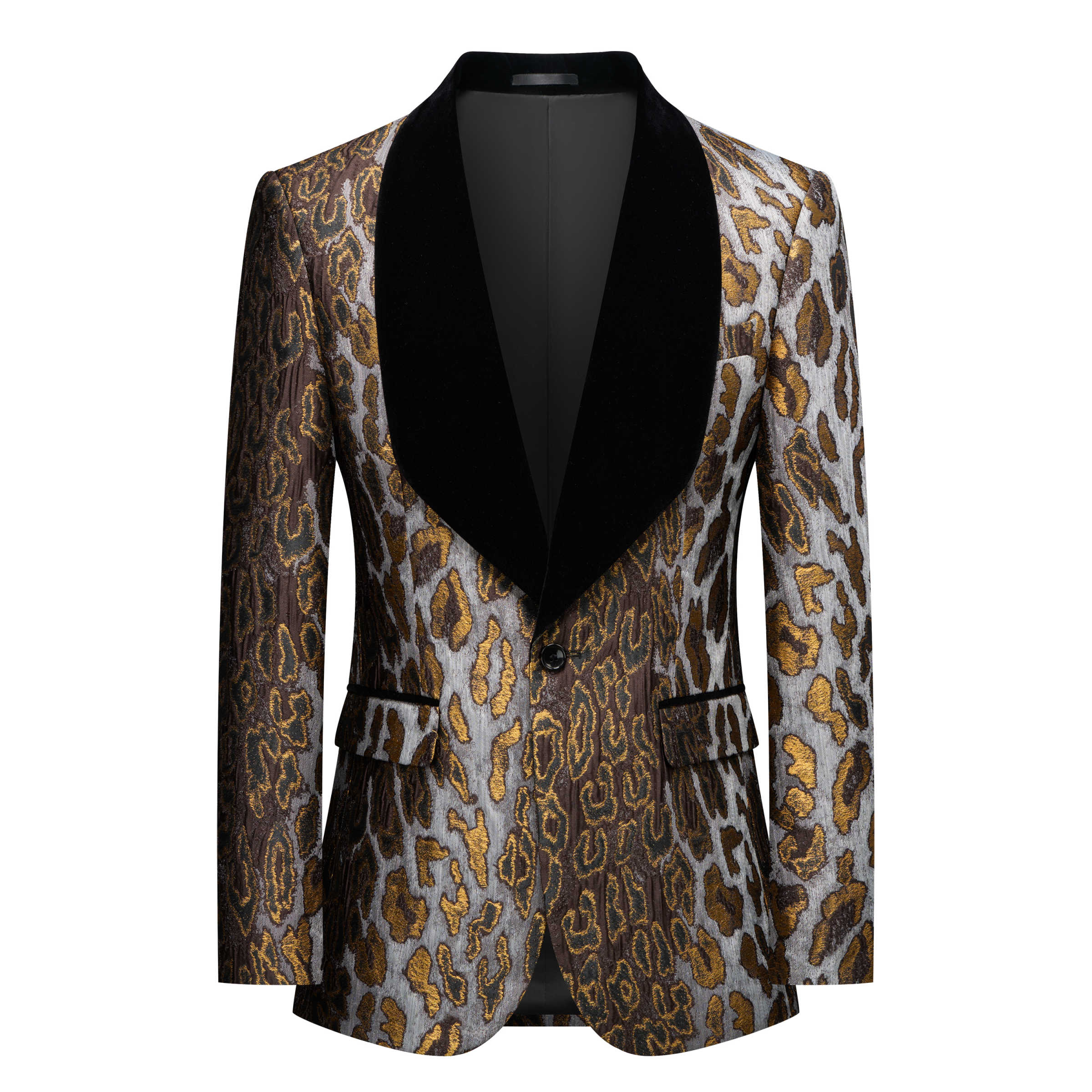Modern Golden Patterned Jacqua - Men'S Grooming Spot avis et prix