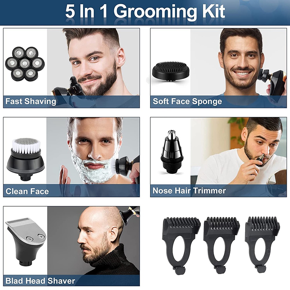 A66Z 7D Electric Razor For Men - Men'S Grooming Razor Kit avis et prix