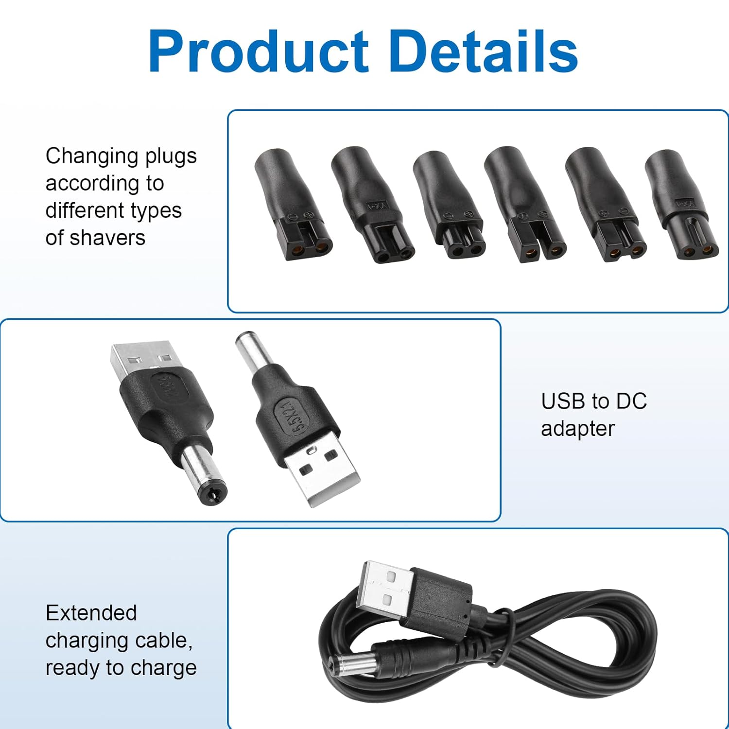 Brangdy 8 PCS Replacement Powe - Electric Shaver Rotary avis et prix