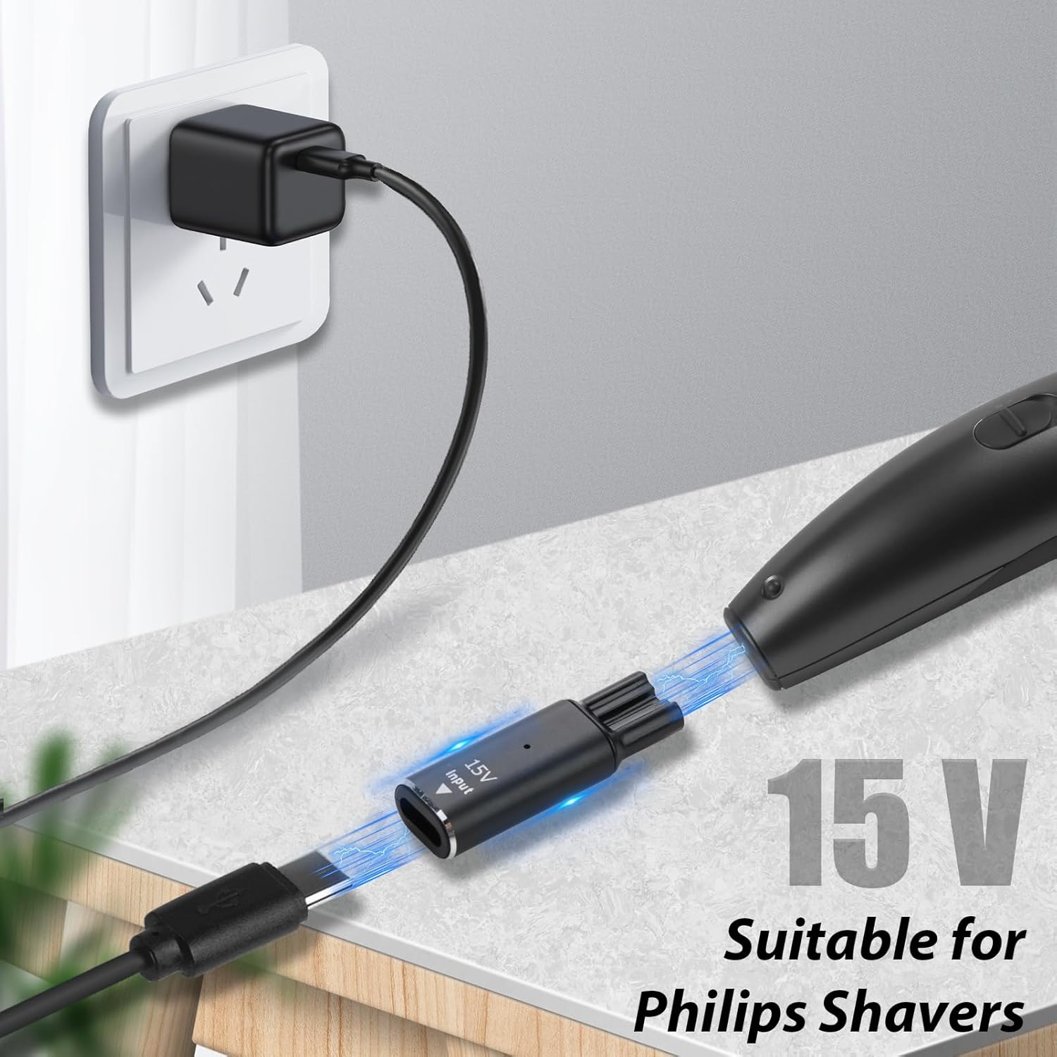 Brangdy 15V HQ8505 Type-C Shav - Electric Shaver Rotary avis et prix