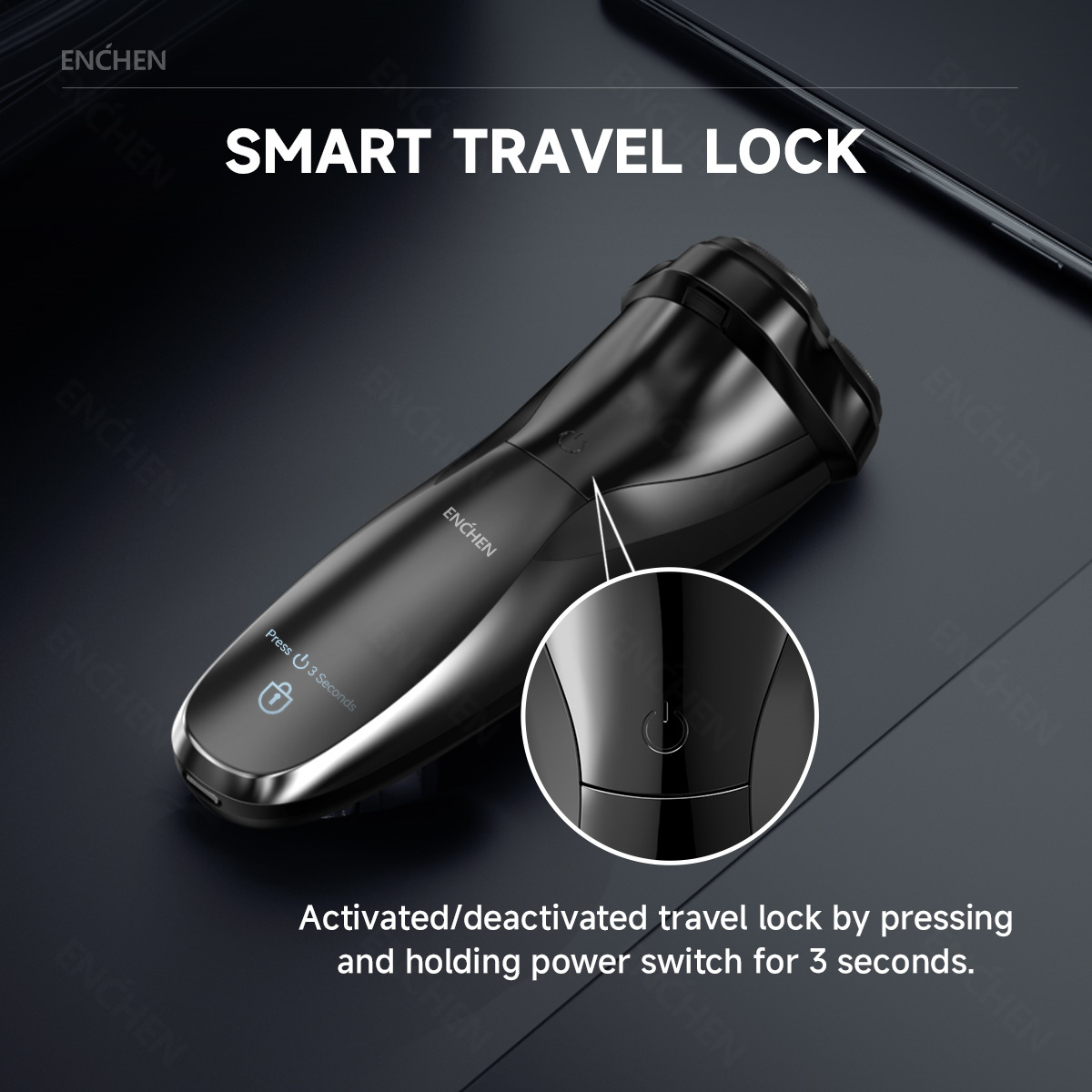ENCHEN Electric Shaver 3D Blac - Electric Shaver Rotary avis et prix