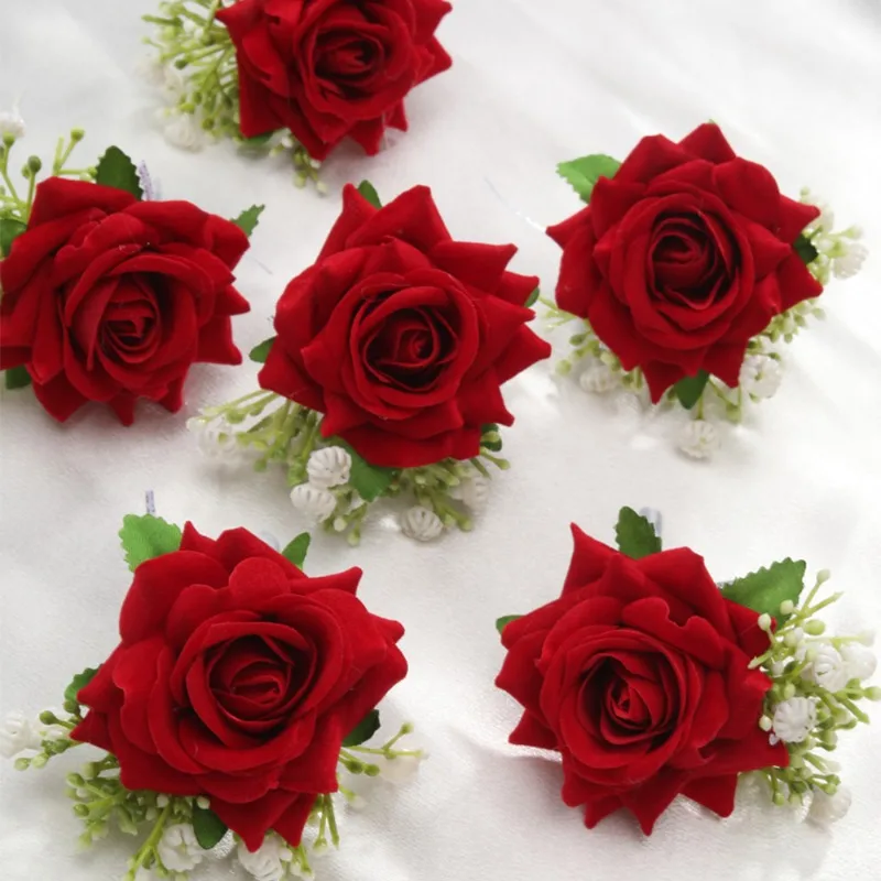 6PCS/set Boutonniere for Men G - Men'S Grooming Set avis et prix