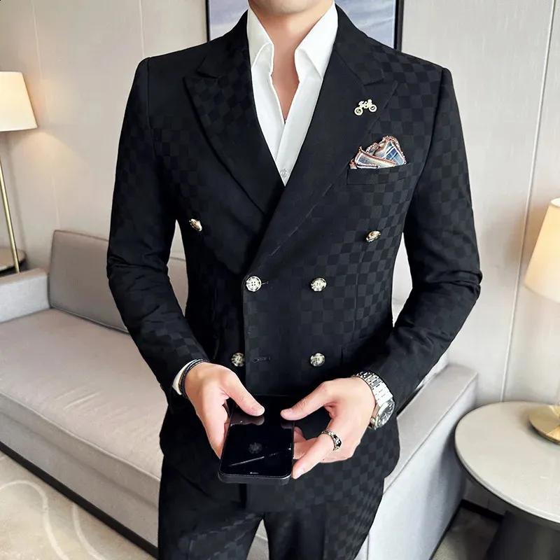 Fashion Men Suits 2 Piece Coat - Men'S Grooming Spot avis et prix