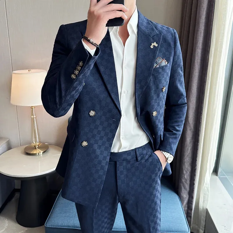Fashion Men Suits 2 Piece Coat - Men'S Grooming Spot avis et prix