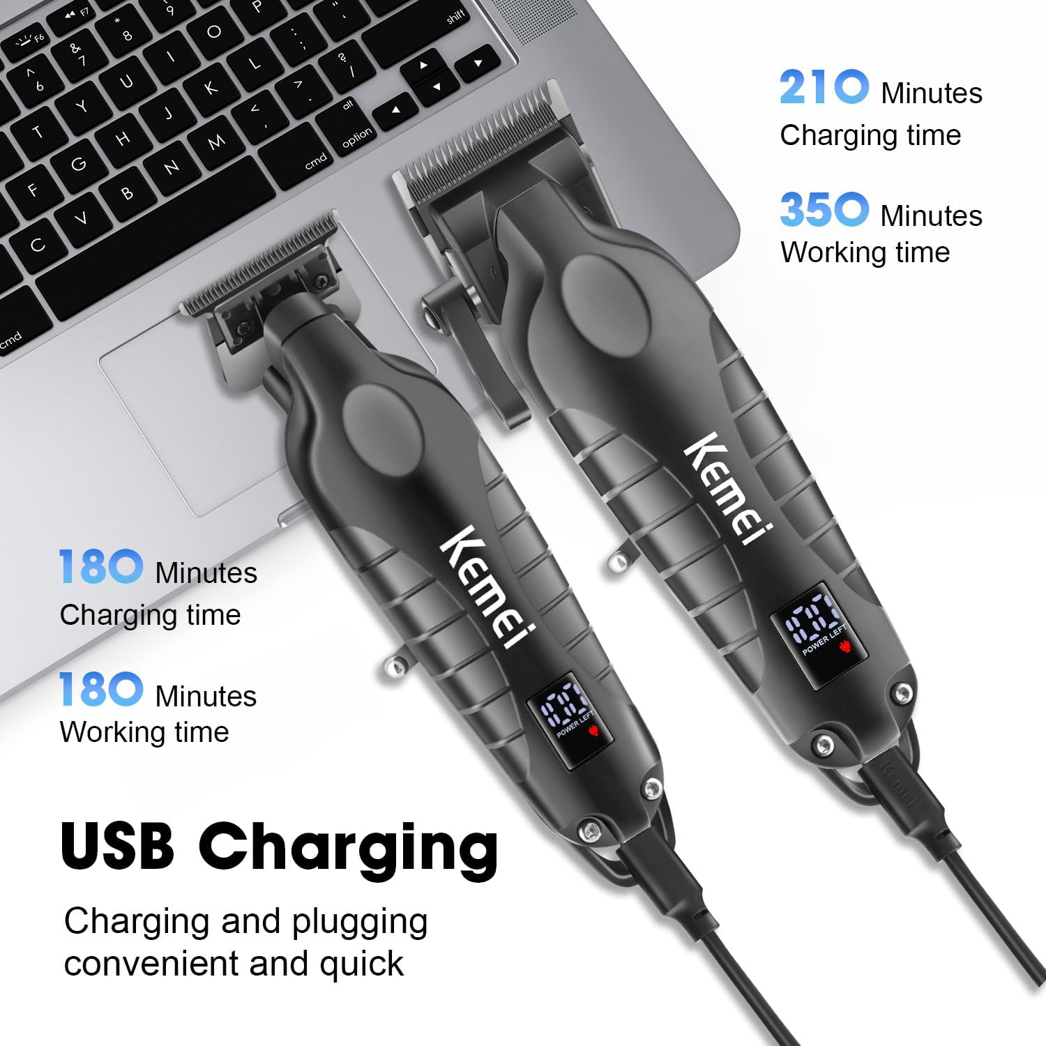 Kemei Hair Clipper Kit for Men - Men'S Grooming Set avis et prix