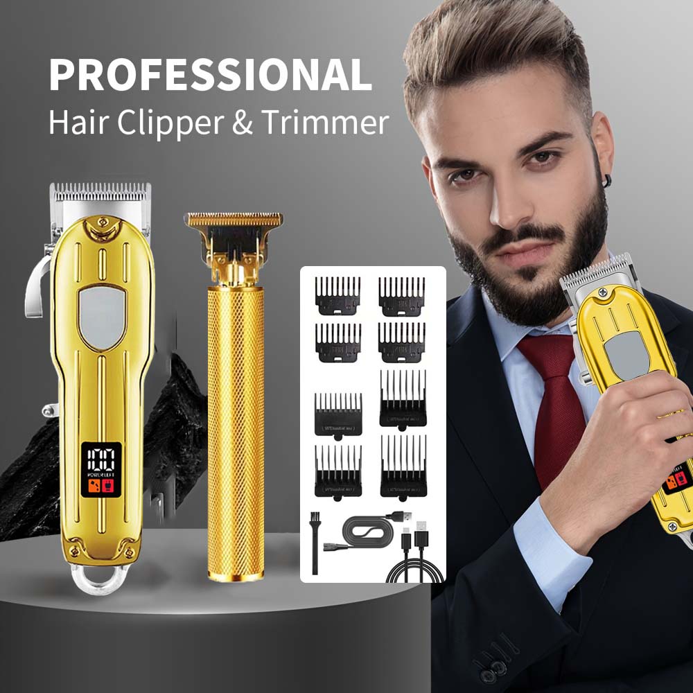 2 in 1 Electric Hair Clipper & - Men'S Grooming Set avis et prix