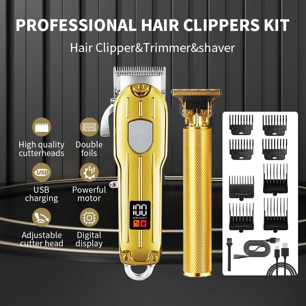 2 in 1 Electric Hair Clipper & - Men'S Grooming Set avis et prix