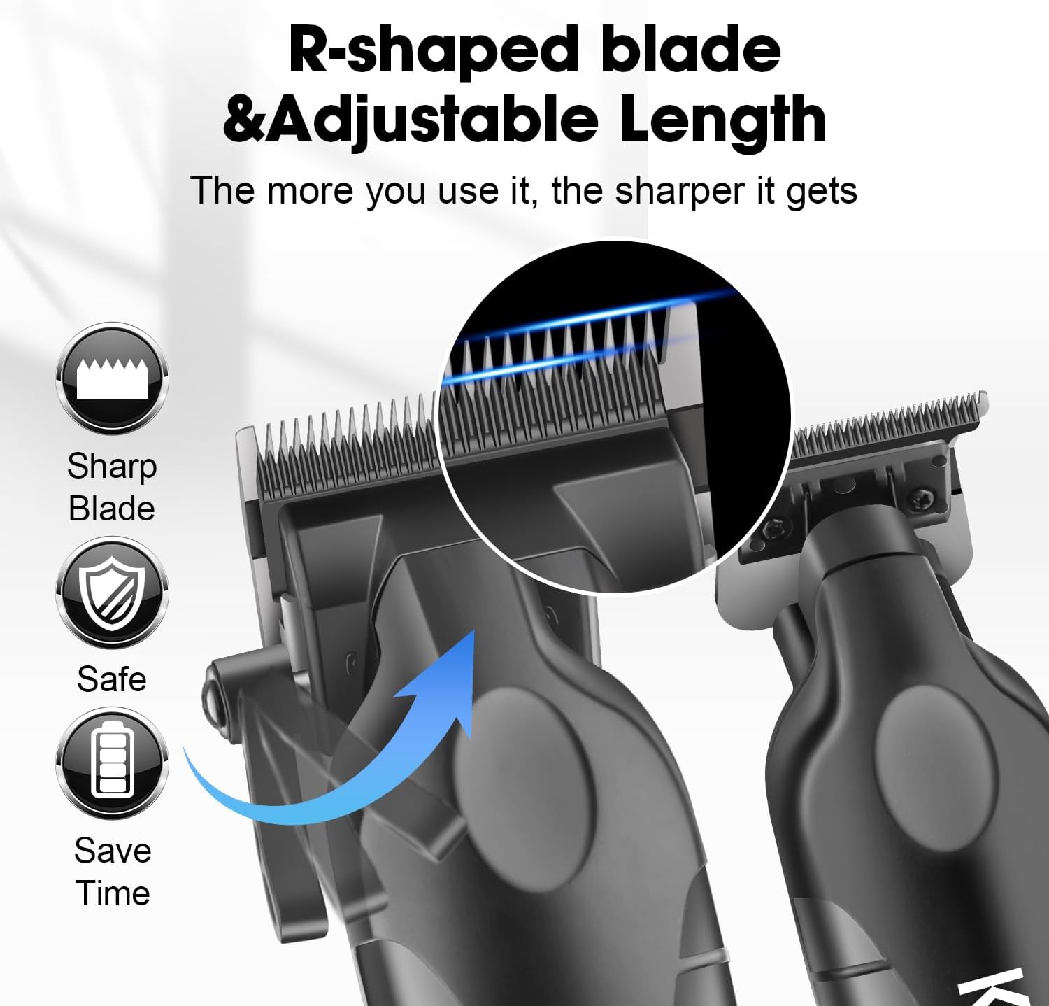 Kemei Hair Clipper Kit for Men - Electric Shaver Rotary avis et prix