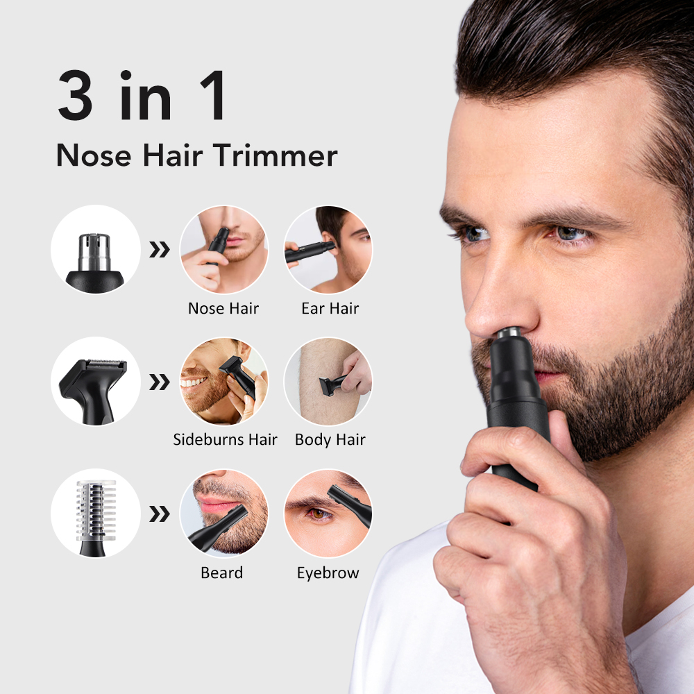 Nose Hair Trimmer For Nose Ear - Men'S Grooming Set avis et prix