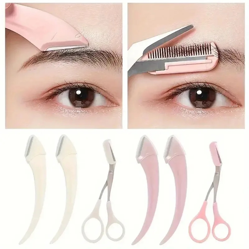 Eyebrow Trimmer Set Curved Raz - Men'S Grooming Razor Kit avis et prix