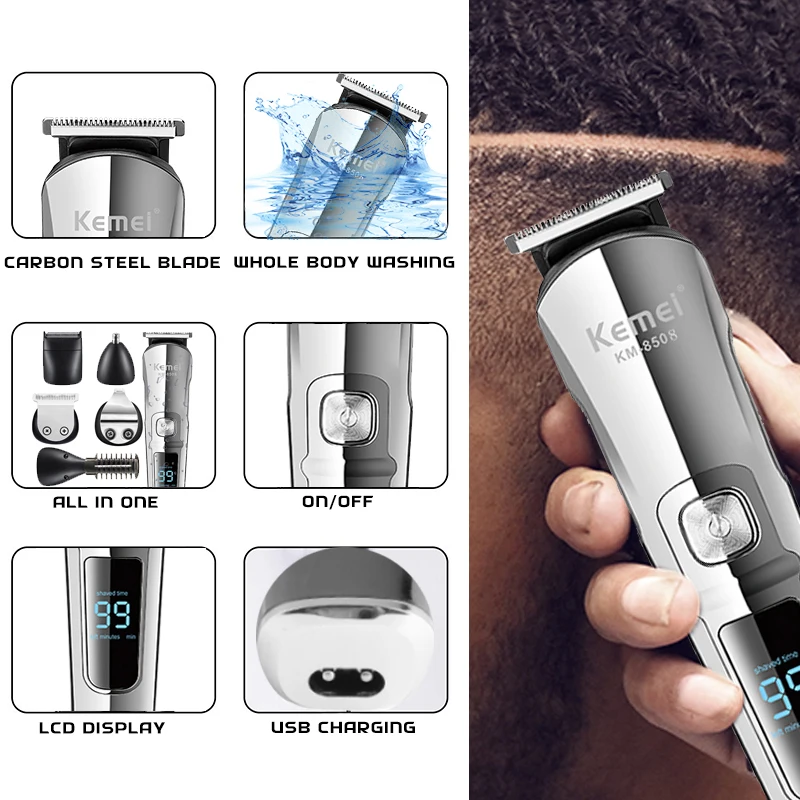 Kemei Professional Multifuncti - Men'S Grooming Razor Kit avis et prix