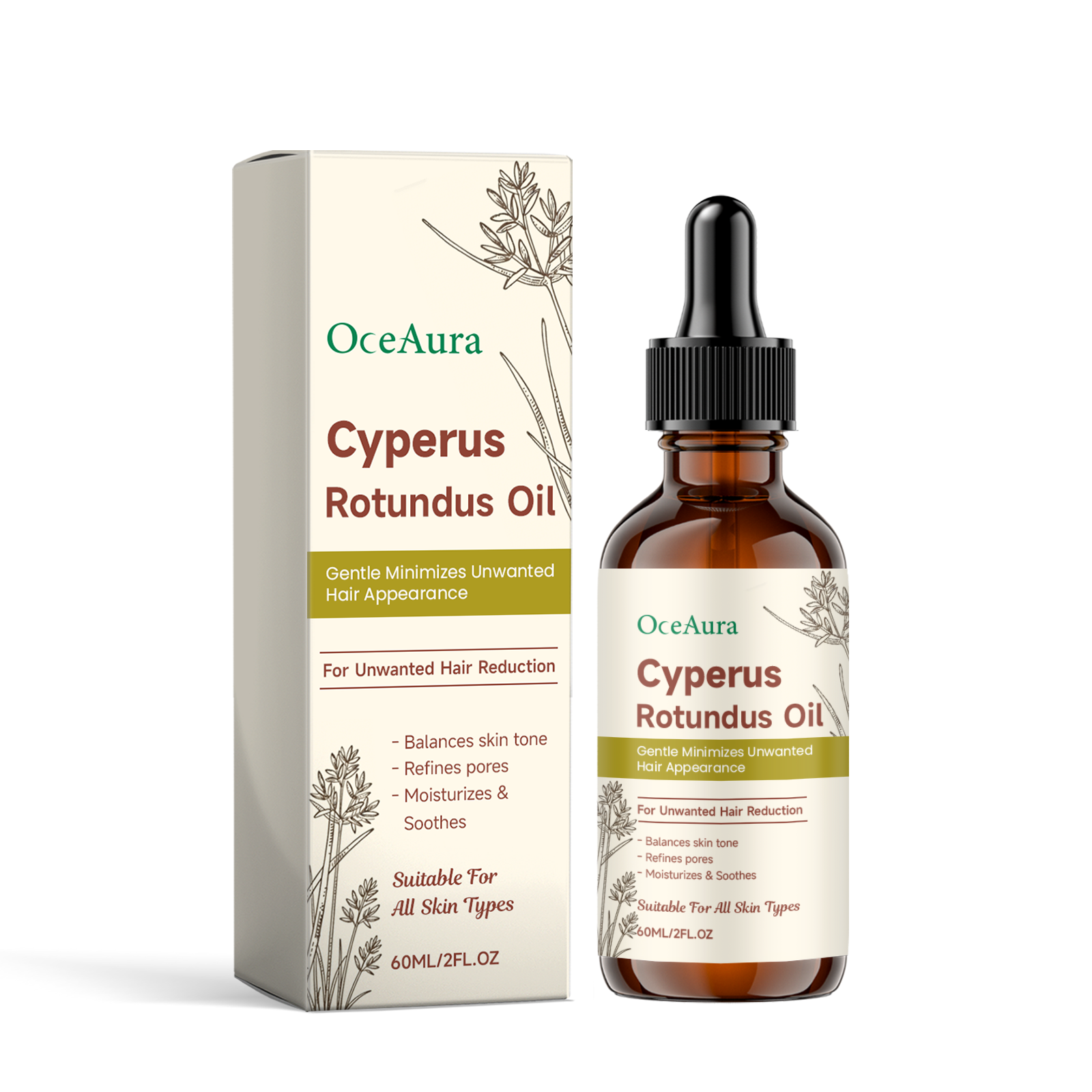 Cyperus Rotundus Hair Removal  - Ingrown Hair Serum avis et prix