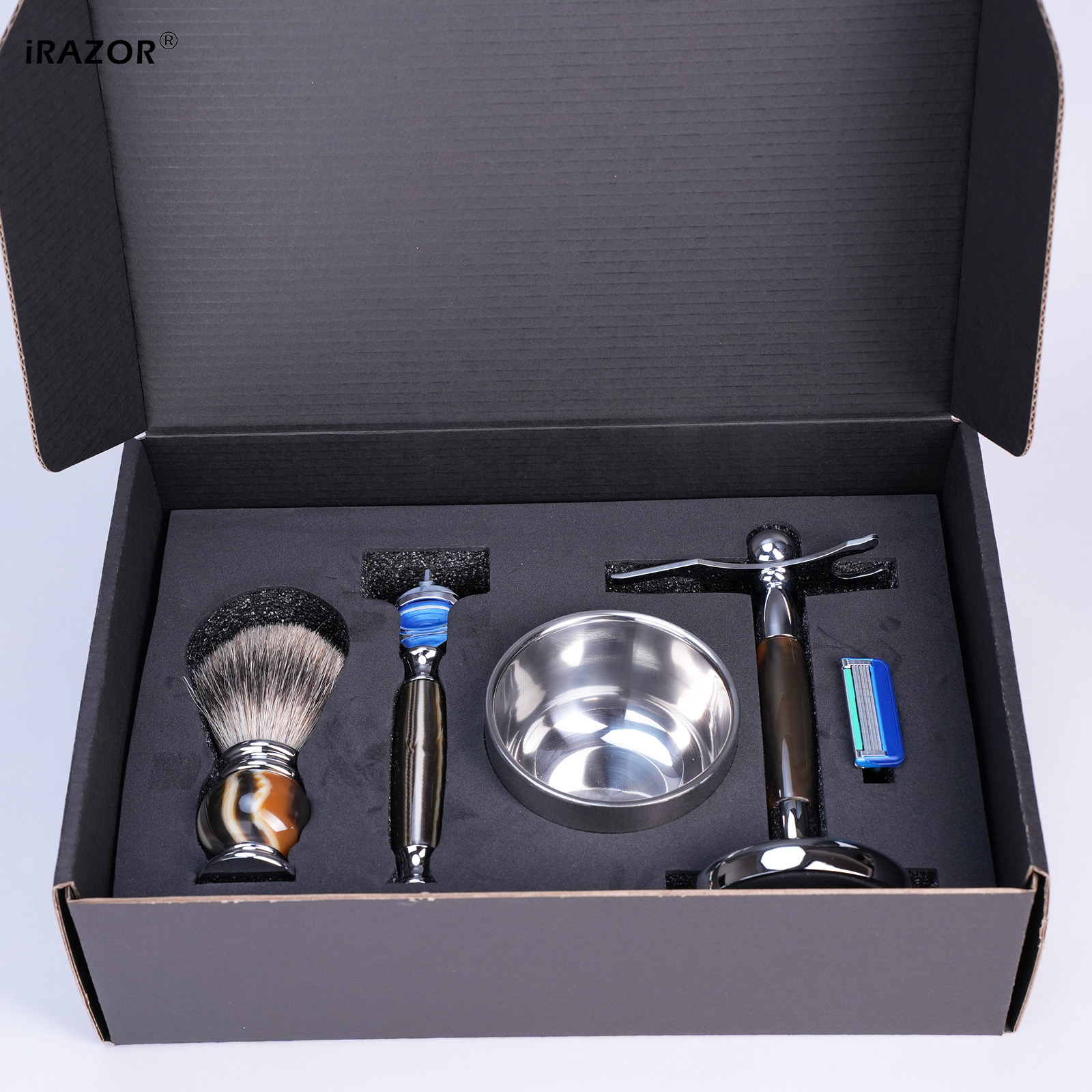 iRAZOR Luxury 5-Blade F5 Fusio - Men'S Grooming Razor Kit avis et prix