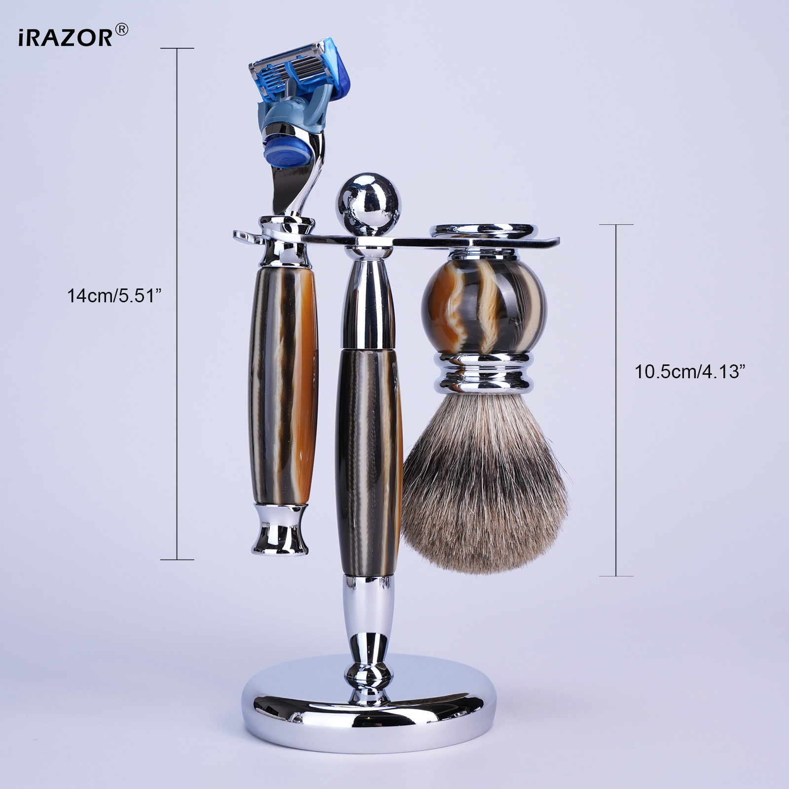 iRAZOR Luxury 5-Blade F5 Fusio - Men'S Grooming Razor Kit avis et prix