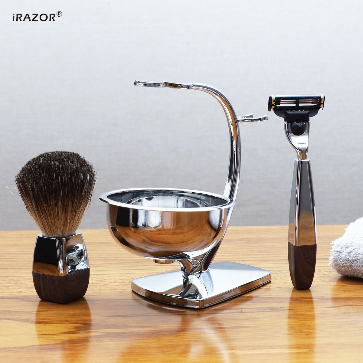 iRAZOR Professional Wet Shavin - Men'S Grooming Razor Kit avis et prix