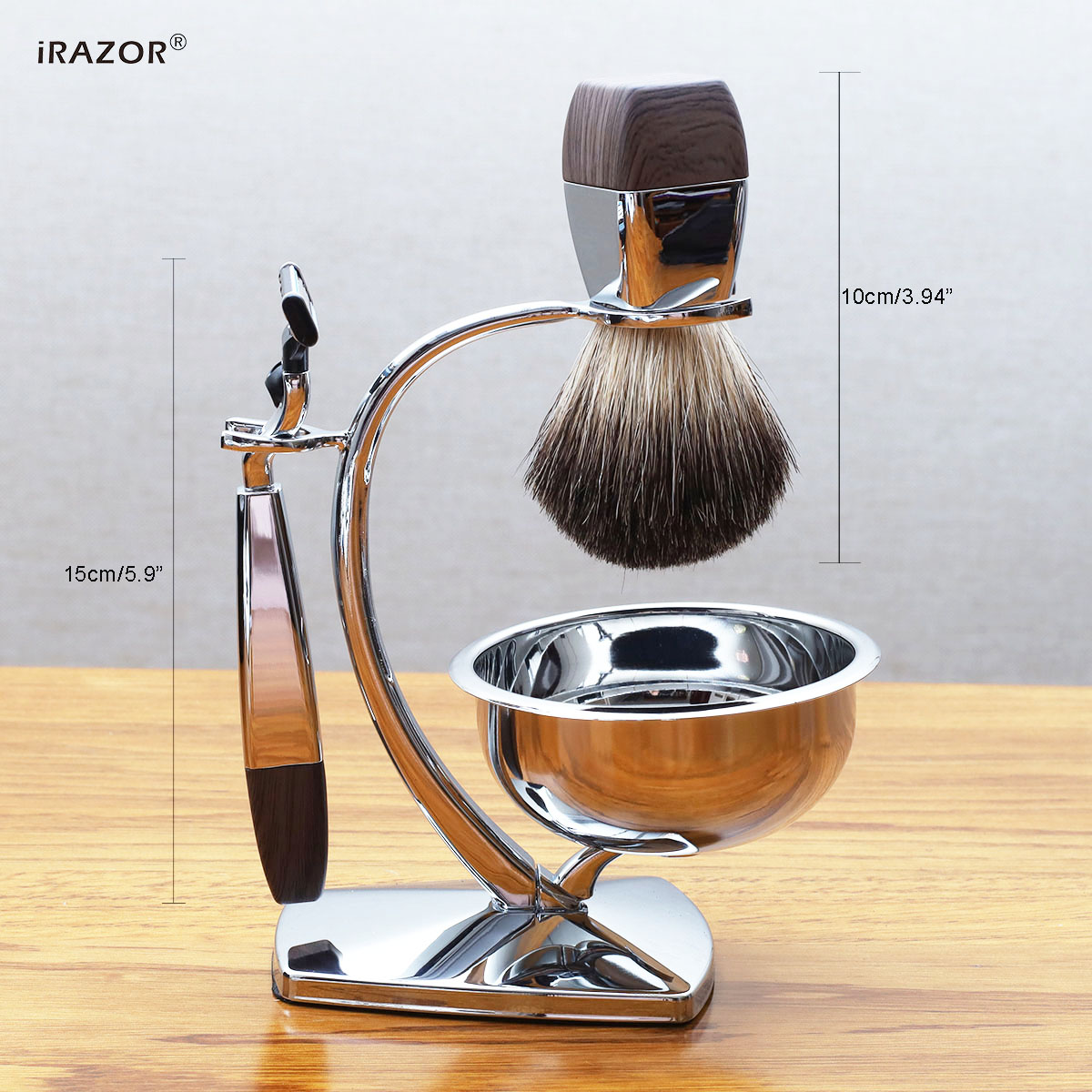 iRAZOR Professional Wet Shavin - Men'S Grooming Razor Kit avis et prix