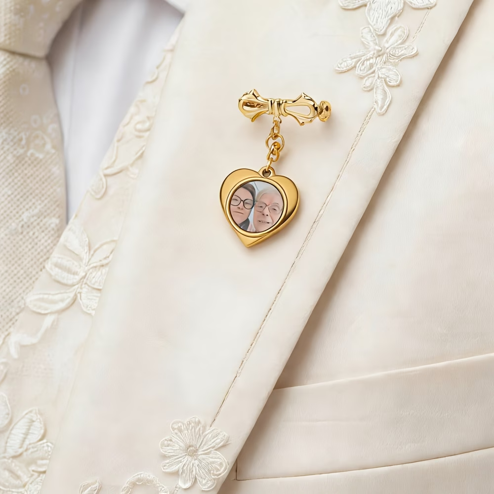 Custom Photo Brooch For Women  - Men'S Grooming Set avis et prix