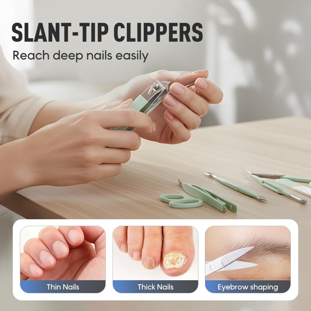 Manicure Set 16 in 1 Stainless - Men'S Grooming Store avis et prix