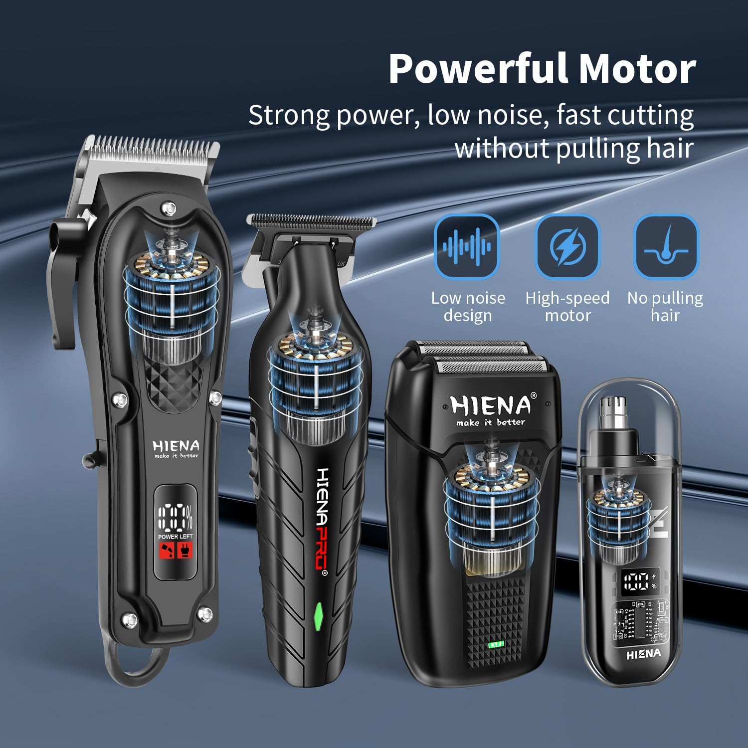 Professional Cordless Hair Cli - Men'S Grooming Set avis et prix