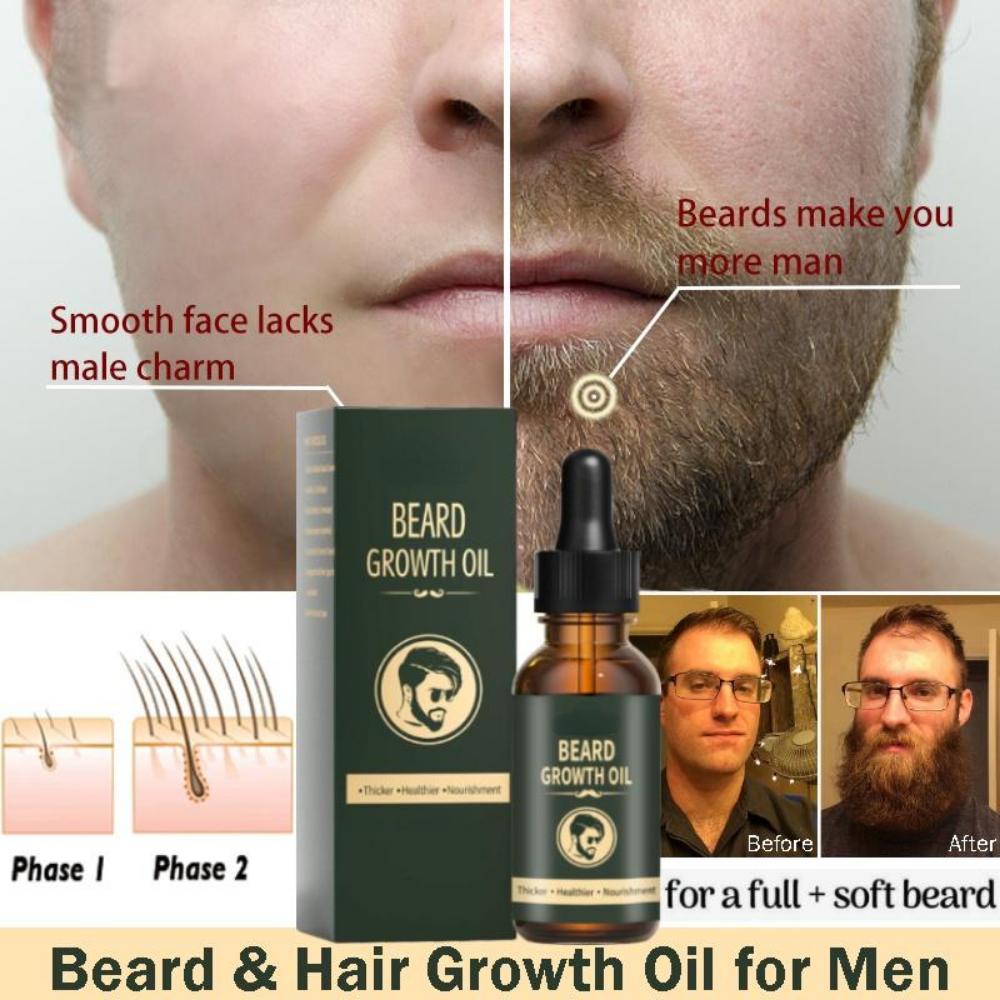 Fast Beard Growth Oil Beard Oi - Ingrown Hair Serum avis et prix