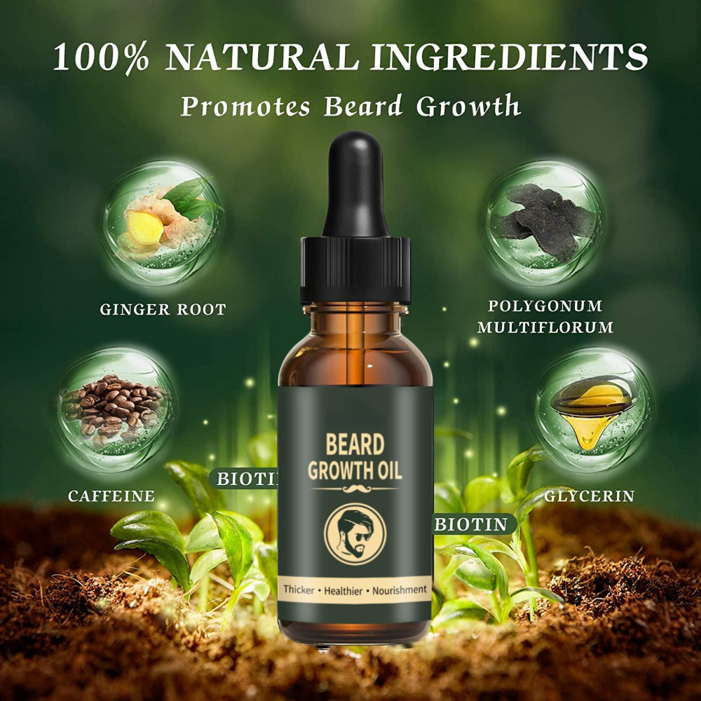Fast Beard Growth Oil Beard Oi - Ingrown Hair Serum avis et prix